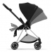 Cybex Mios 3.0 + Cloud Z2 i-Size Deep Black + Chrome black frame Детская Коляска 3in1