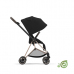 Cybex Mios 3.0 + Cloud Z2 i-Size Eco Onyx Black + Chrome Black frame Bērnu Ratiņi 3in1