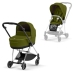 Cybex Mios 3.0 + Cloud Z2 i-Size Khaki Green + Chrome black frame Bērnu Ratiņi 3in1