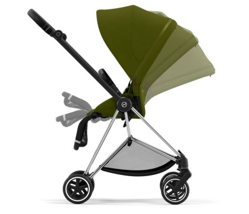 Cybex Mios 3.0 + Cloud Z2 i-Size Khaki Green + Chrome black frame Bērnu Ratiņi 3in1