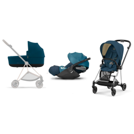 Cybex Mios 3.0 + Cloud Z2 i-Size Mountain Blue + Chrome black frame Bērnu Ratiņi 3in1 Cybex Mios 3.0 + Cloud Z2 i-Size Mountain Blue + Chrome black frame Bērnu Ratiņi 3in1