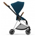 Cybex Mios 3.0 + Cloud Z2 i-Size Mountain Blue + Chrome brown frame Bērnu Ratiņi 3in1