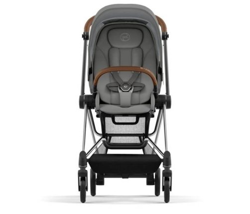 Cybex Mios 3.0 + Cloud Z2 i-Size Soho Grey + Chrome brown frame Детская Коляска 3in1