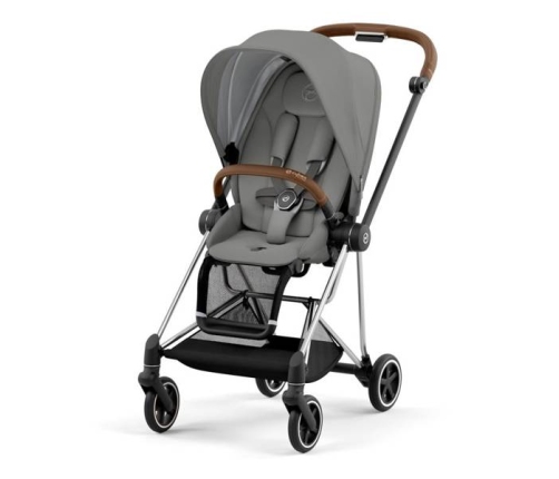 Cybex Mios 3.0 + Cloud Z2 i-Size Soho Grey + Chrome brown frame Детская Коляска 3in1