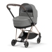 Cybex Mios 3.0 + Cloud Z2 i-Size Soho Grey + Rose gold frame Bērnu Ratiņi 3in1