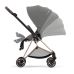 Cybex Mios 3.0 + Cloud Z2 i-Size Soho Grey + Rose gold frame Bērnu Ratiņi 3in1
