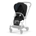 Cybex Mios 3.0 Deep Black + Cloud Z I-Size + Chrome Black frame Bērnu Ratiņi 4in1