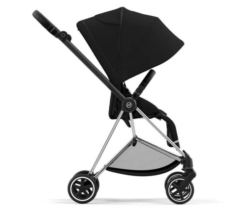 Cybex Mios 3.0 Deep Black + Cloud Z I-Size + Chrome Black frame Bērnu Ratiņi 4in1