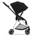 Cybex Mios 3.0 Deep Black + Cloud Z I-Size + Chrome Black frame Bērnu Ratiņi 4in1