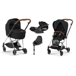 Cybex Mios 3.0 Deep Black + Cloud Z I-Size + Chrome Brown frame Bērnu Ratiņi 4in1 Cybex Mios 3.0 Deep Black + Cloud Z I-Size + Chrome Brown frame Bērnu Ratiņi 4in1