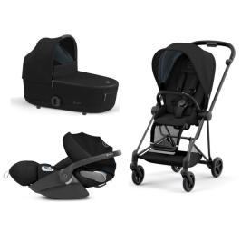 Cybex Mios 3.0 Deep Black Plus + Cloud Z i-Size + Matt Black frame Детская Коляска 3in1 Cybex Mios 3.0 Deep Black Plus + Cloud Z i-Size + Matt Black frame Детская Коляска 3in1