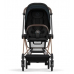 Cybex Mios 3.0 Deep Black Plus + Cloud Z I-Size + Rose gold frame Bērnu Ratiņi 3in1