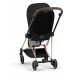 Cybex Mios 3.0 Deep Black Plus + Cloud Z I-Size + Rose gold frame Bērnu Ratiņi 3in1