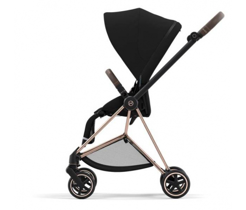 Cybex Mios 3.0 Deep Black Plus + Cloud Z I-Size + Rose gold frame Bērnu Ratiņi 3in1