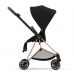 Cybex Mios 3.0 Deep Black Plus + Cloud Z I-Size + Rose gold frame Bērnu Ratiņi 3in1