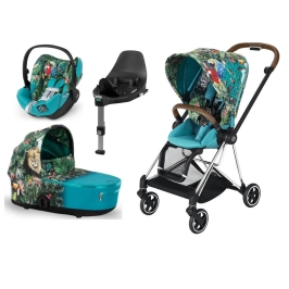 Cybex Mios 3.0 Dj Khaled + Cloud Z I-Size + Chrome Brown frame Детская Коляска 4in1 Cybex Mios 3.0 Dj Khaled + Cloud Z I-Size + Chrome Brown frame Детская Коляска 4in1