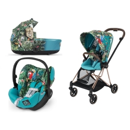 Cybex Mios 3.0 Dj Khaled + Cloud Z i-Size + Rose gold frame Детская Коляска 3in1 Cybex Mios 3.0 Dj Khaled + Cloud Z i-Size + Rose gold frame Детская Коляска 3in1