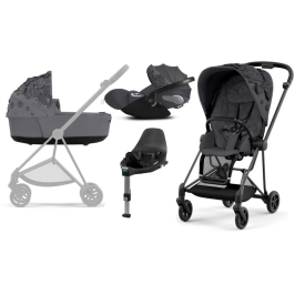 Cybex Mios 3.0 Dream Grey Simply Flowers + Cloud Z I-Size + Matt Black frame Детская Коляска 4in1 Cybex Mios 3.0 Dream Grey Simply Flowers + Cloud Z I-Size + Matt Black frame Детская Коляска 4in1