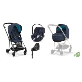 Cybex Mios 3.0 Eco Dark Navy + Cloud Z2 I-Size + Matt Black frame Bērnu Ratiņi 4in1 Cybex Mios 3.0 Eco Dark Navy + Cloud Z2 I-Size + Matt Black frame Bērnu Ratiņi 4in1