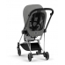 Cybex Mios 3.0 Eco Pearl Grey + Cloud Z2 I-Size + Chrome Brown frame Bērnu Ratiņi 4in1