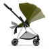 Cybex Mios 3.0 Khaki Green + Cloud Z I-Size + Chrome Black frame Bērnu Ratiņi 4in1