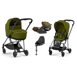 Cybex Mios 3.0 Khaki Green + Cloud Z I-Size + Matt Black frame Детская Коляска 4in1 Cybex Mios 3.0 Khaki Green + Cloud Z I-Size + Matt Black frame Детская Коляска 4in1