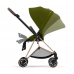 Cybex Mios 3.0 Khaki Green Plus + Cloud Z I-Size + Rose gold frame Bērnu Ratiņi 3in1