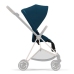 Cybex Mios 3.0 Mountain Blue Plus + Cloud Z i-Size + Rose gold frame Детская Коляска 3in1