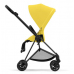 Cybex Mios 3.0 Mustard Yellow Plus + Cloud Z I-Size + Matt Black frame Bērnu Ratiņi 3in1