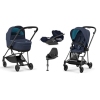 Cybex Mios 3.0 Nautical Blue + Cloud Z I-Size + Matt Black frame Детская Коляска 4in1