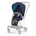Cybex Mios 3.0 Nautical Blue Plus + Cloud Z i-Size + Chrome Brown frame Детская Коляска 3in1
