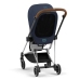 Cybex Mios 3.0 Nautical Blue Plus + Cloud Z i-Size + Chrome Brown frame Детская Коляска 3in1