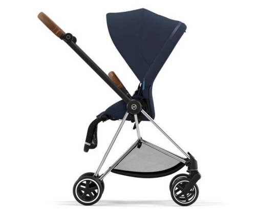 Cybex Mios 3.0 Nautical Blue Plus + Cloud Z i-Size + Chrome Brown frame Детская Коляска 3in1