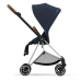 Cybex Mios 3.0 Nautical Blue Plus + Cloud Z i-Size + Chrome Brown frame Детская Коляска 3in1