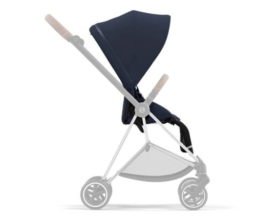 Cybex Mios 3.0 Nautical Blue Plus + Cloud Z i-Size + Chrome Brown frame Детская Коляска 3in1