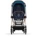 Cybex Mios 3.0 Nautical Blue Plus + Cloud Z I-Size + Rose gold frame Bērnu Ratiņi 3in1