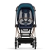 Cybex Mios 3.0 Nautical Blue Plus + Cloud Z I-Size + Rose gold frame Bērnu Ratiņi 3in1