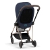 Cybex Mios 3.0 Nautical Blue Plus + Cloud Z I-Size + Rose gold frame Bērnu Ratiņi 3in1