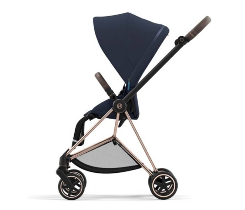 Cybex Mios 3.0 Nautical Blue Plus + Cloud Z I-Size + Rose gold frame Bērnu Ratiņi 3in1