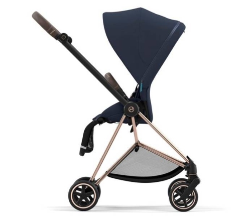 Cybex Mios 3.0 Nautical Blue Plus + Cloud Z I-Size + Rose gold frame Bērnu Ratiņi 3in1