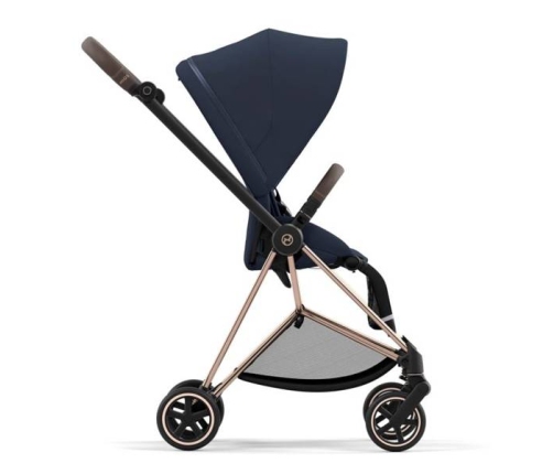 Cybex Mios 3.0 Nautical Blue Plus + Cloud Z I-Size + Rose gold frame Bērnu Ratiņi 3in1