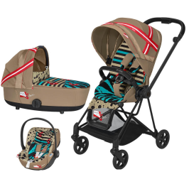 Cybex Mios 3.0 One Love + Cloud Z i-Size + Matt Black frame Детская Коляска 3in1 Cybex Mios 3.0 One Love + Cloud Z i-Size + Matt Black frame Детская Коляска 3in1