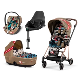 Cybex Mios 3.0 One Love + Cloud Z I-Size + Rose gold frame Детская Коляска 4in1 Cybex Mios 3.0 One Love + Cloud Z I-Size + Rose gold frame Детская Коляска 4in1