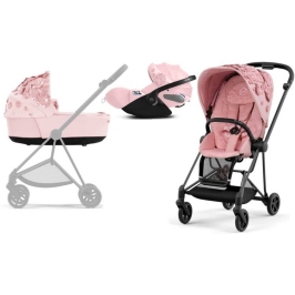 Cybex Mios 3.0 Pale Blush Simply Flowers + Cloud Z I-Size + Matt Black frame Bērnu Ratiņi 3in1 Cybex Mios 3.0 Pale Blush Simply Flowers + Cloud Z I-Size + Matt Black frame Bērnu Ratiņi 3in1