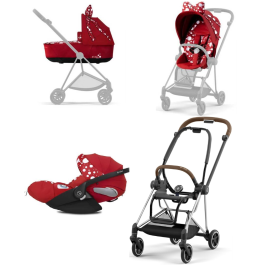 Cybex Mios 3.0 Petticoat + Cloud Z i-Size + Chrome Brown frame Bērnu Ratiņi 3in1 Cybex Mios 3.0 Petticoat + Cloud Z i-Size + Chrome Brown frame Bērnu Ratiņi 3in1
