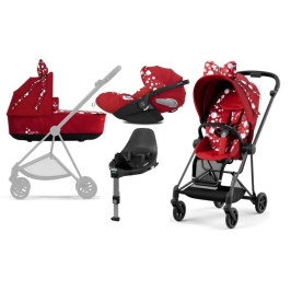 Cybex Mios 3.0 Petticoat + Cloud Z I-Size + Matt Black frame Детская Коляска 4in1