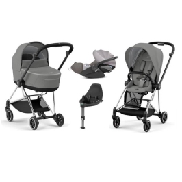 Cybex Mios 3.0 Soho Grey + Cloud Z I-Size + Chrome Black frame Bērnu Ratiņi 4in1 Cybex Mios 3.0 Soho Grey + Cloud Z I-Size + Chrome Black frame Bērnu Ratiņi 4in1