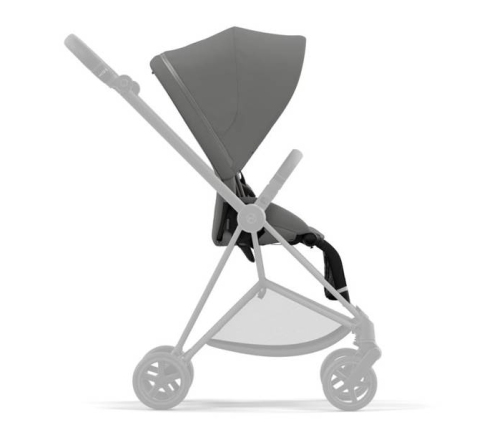 Cybex Mios 3.0 Soho Grey + Cloud Z I-Size + Matt Black frame Детская Коляска 4in1