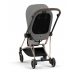 Cybex Mios 3.0 Soho Grey + Cloud Z I-Size + Rose gold frame Bērnu Ratiņi 4in1