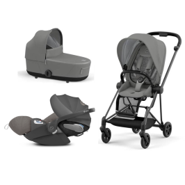 Cybex Mios 3.0 Soho Grey Plus + Cloud Z i-Size + Matt Black frame Детская Коляска 3in1 Cybex Mios 3.0 Soho Grey Plus + Cloud Z i-Size + Matt Black frame Детская Коляска 3in1